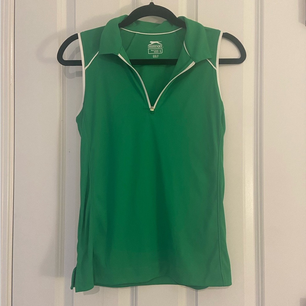 SLAZENGER GOLF sleeveless polo